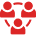 Triple Sharing Icon